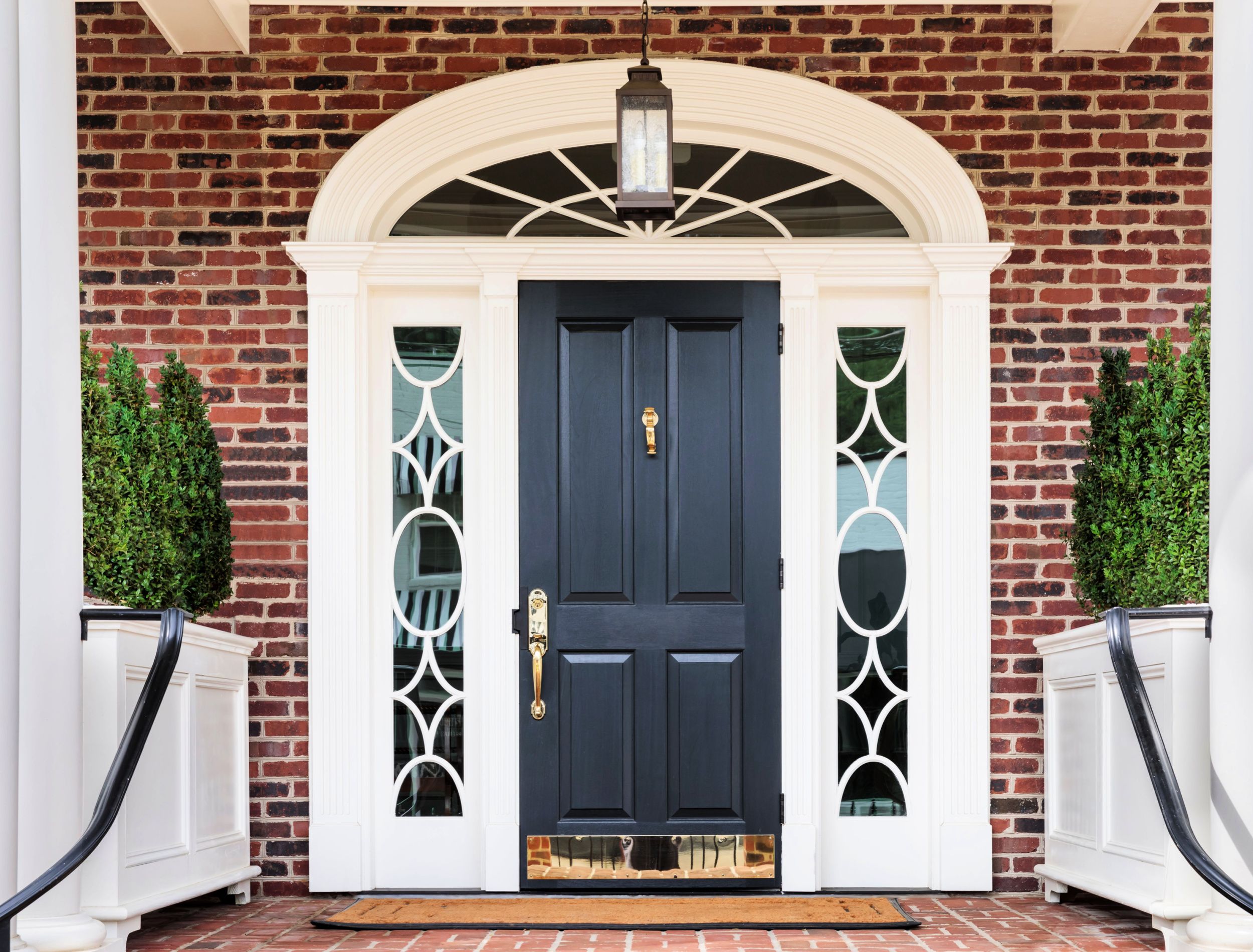 Black Front Door Ideas