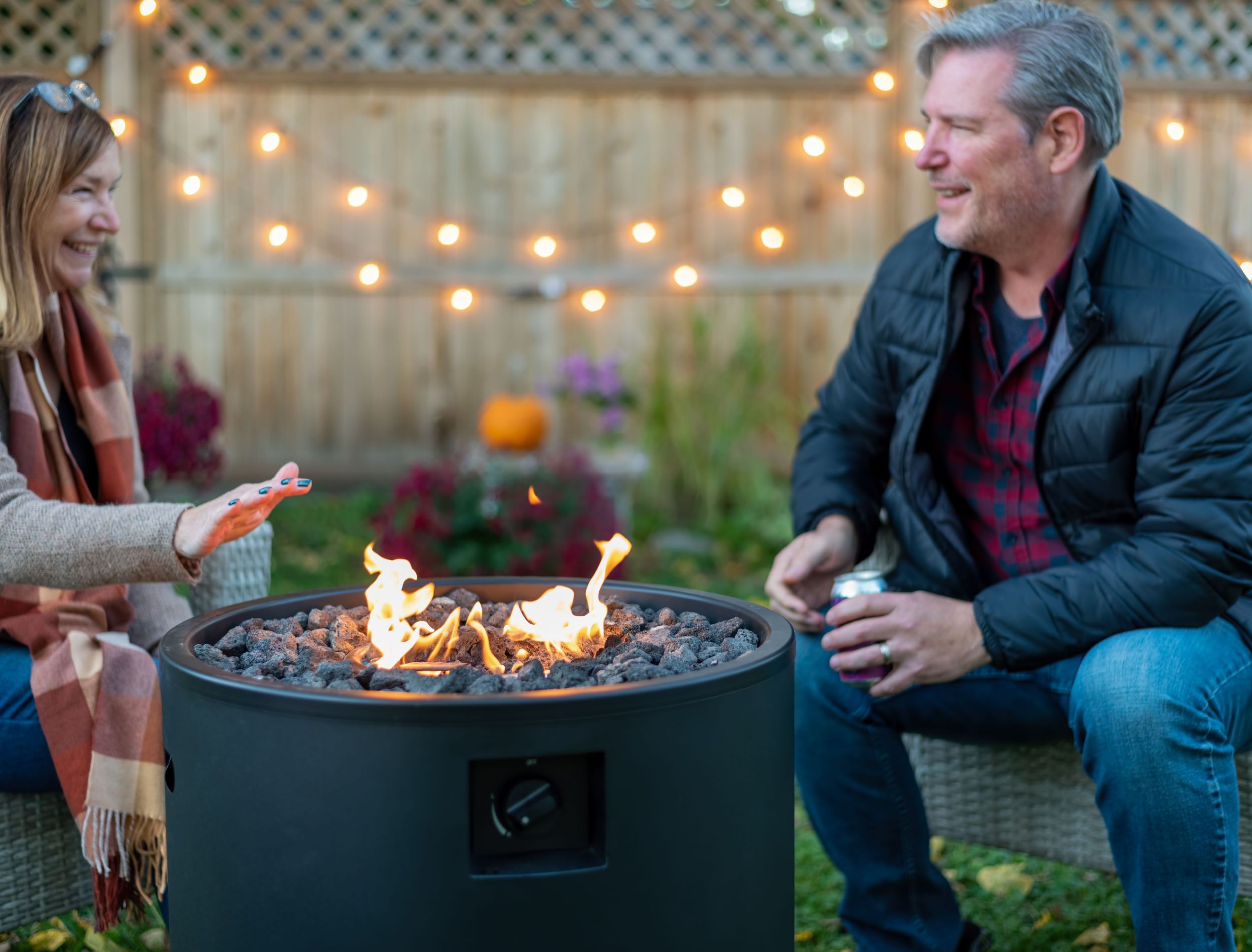 How to Make a DIY Propane Fire Pit For a Cozy Backyard