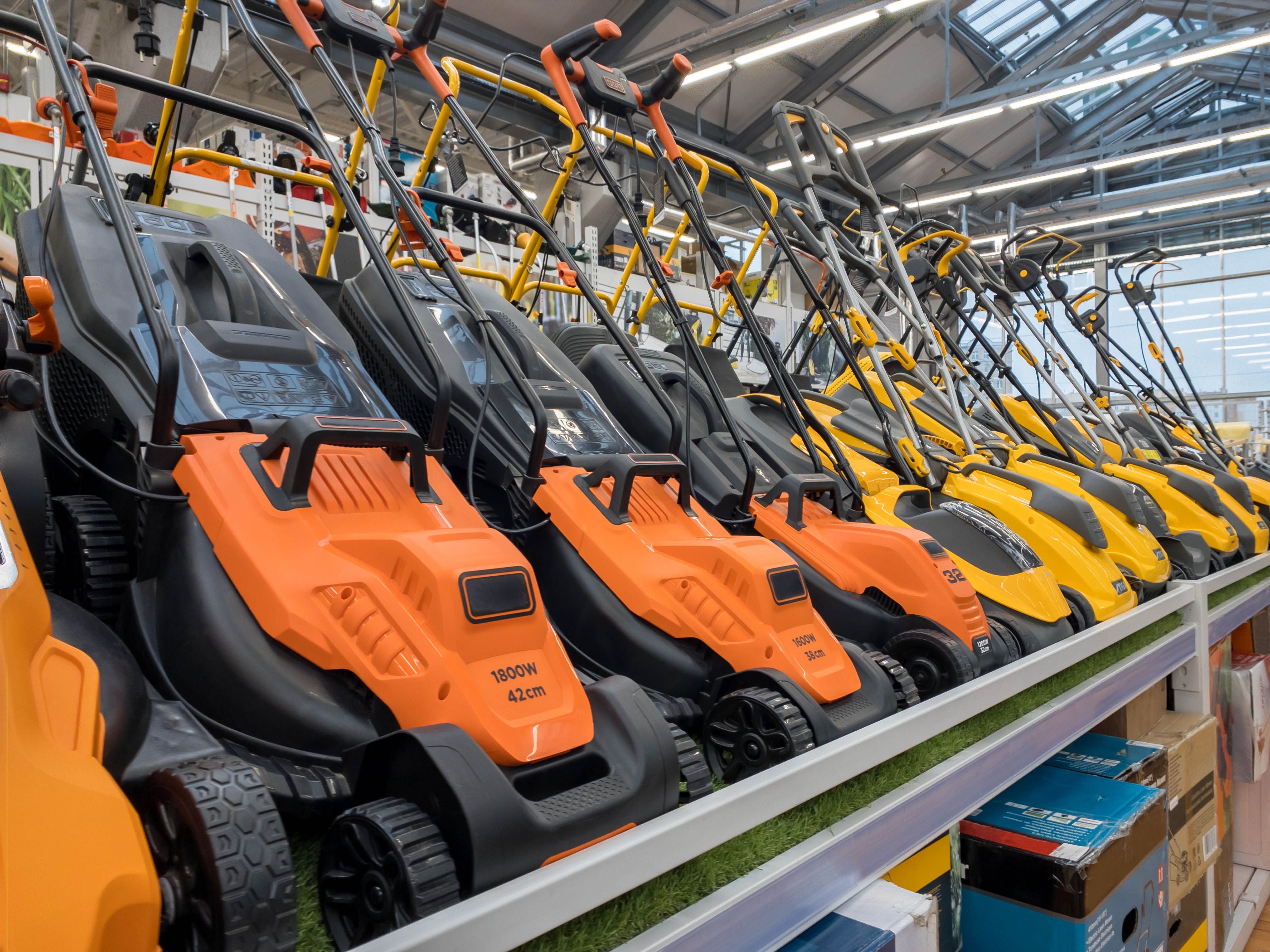 6 Lawn Mower Storage Ideas