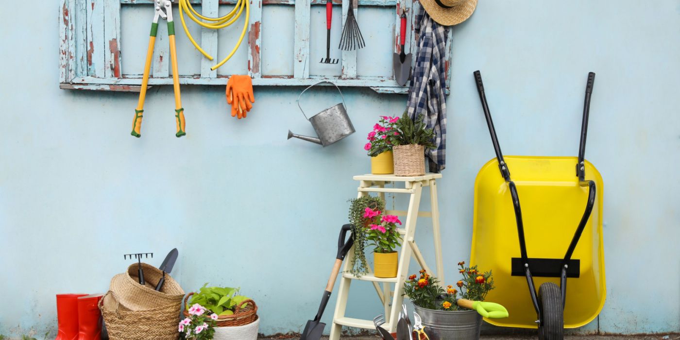 Wheelbarrow Storage DIY Tricks