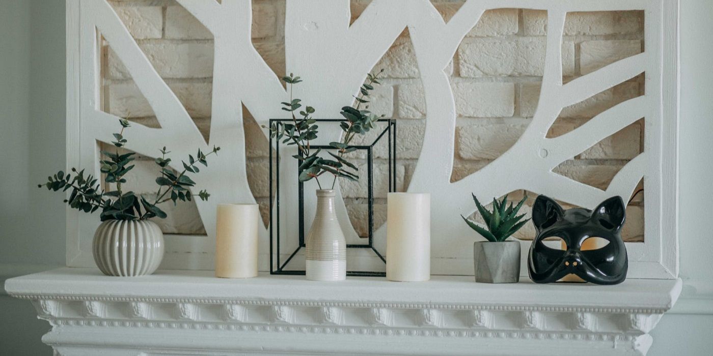 Turn Your Fireplace Mantel Into a Plant Display 4 DIY Ideas