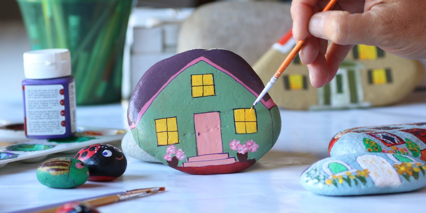 5 Diy Ideas For Painting Custom Garden Stones