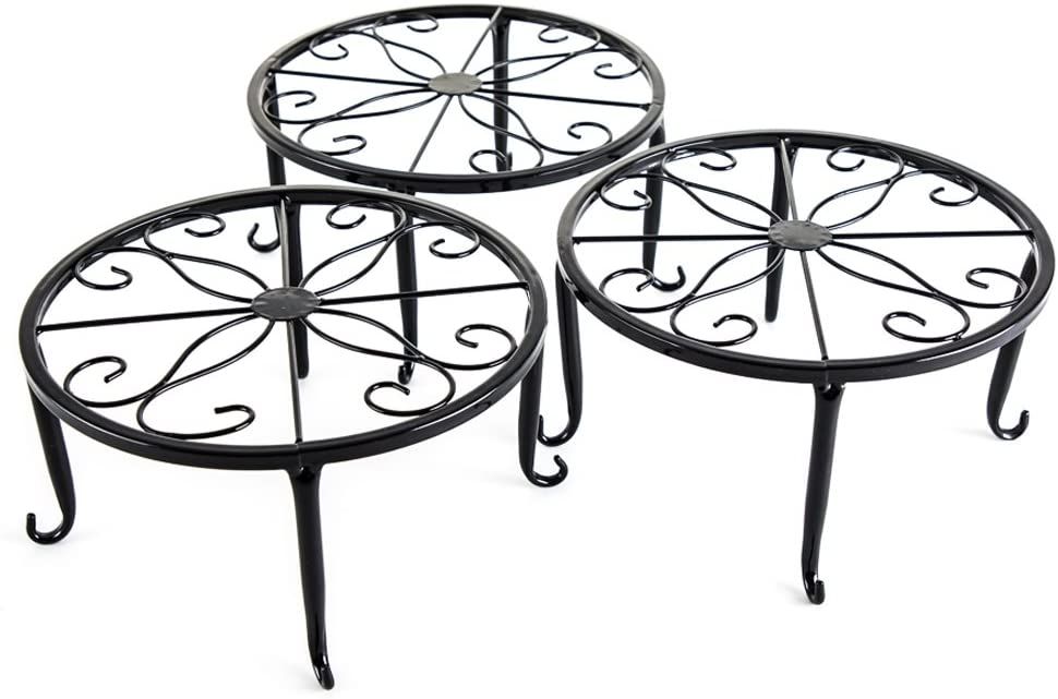 3-in-1 Iron Potted Plant Stand Rack - $$title$$