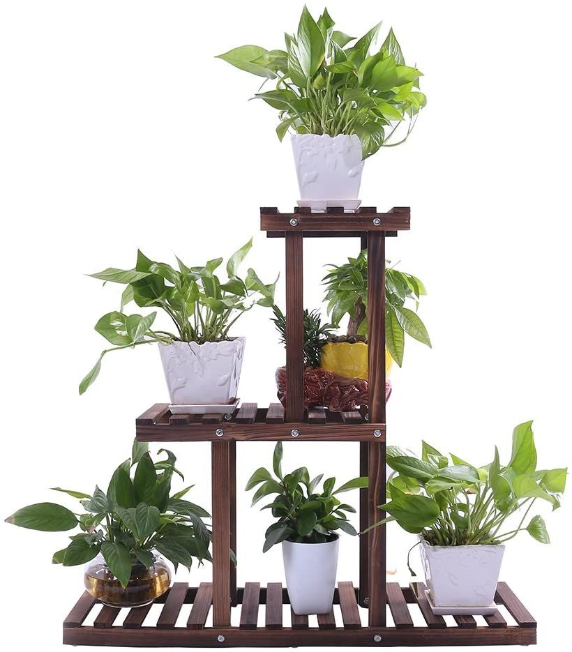 Ulfine 3-Tier Wooden Plant Stand - $$title$$
