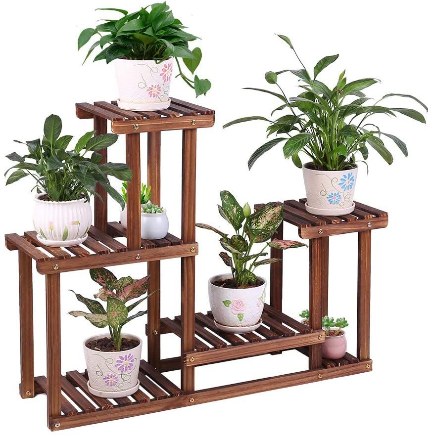 COOGOU Pine Wood Plant Stand - $$title$$