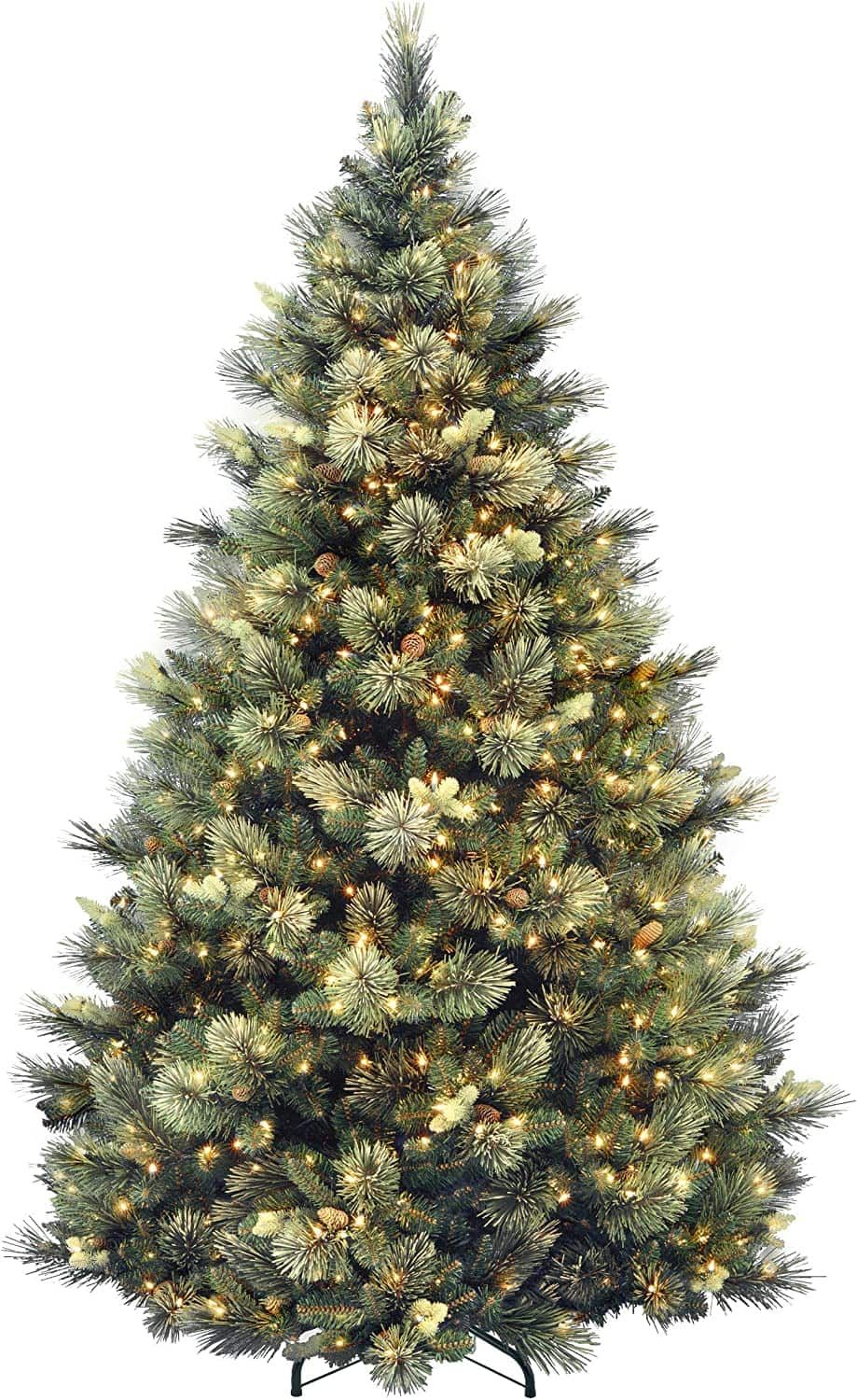 National Tree Company Artificial Tree With Pre-strung White Lights - $$title$$