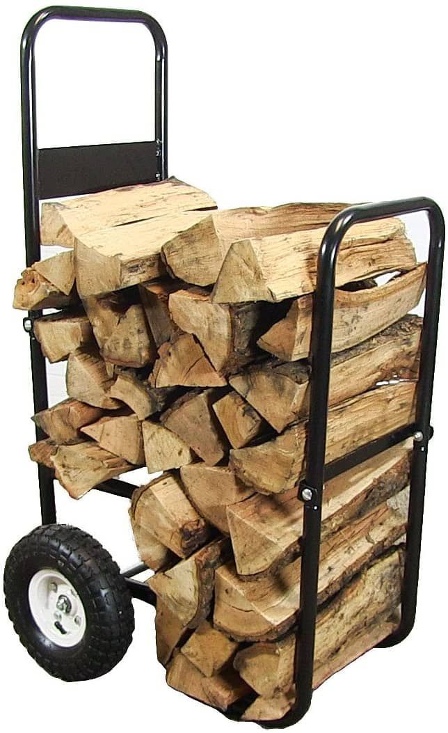 Sunnydaze Firewood Log Cart - $$title$$