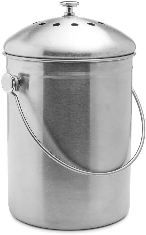 EPICA Stainless Steel Compost Bin - $$title$$
