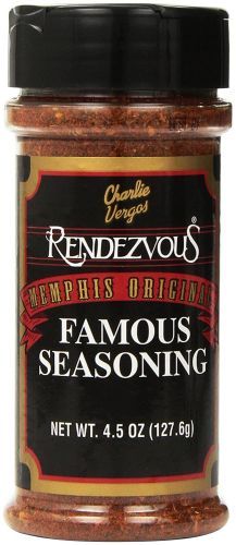 Charlie Vergos Rendezvous Famous Memphis Barbecue Dry Rub Seasoning