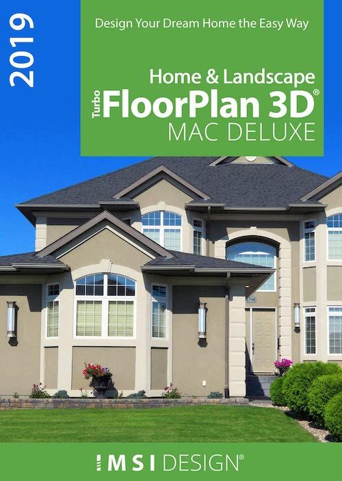 TurboFloorPlan Home and Landscape Deluxe 2019 - $$title$$