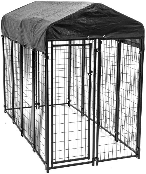 Lucky Dog Uptown Welded Wire Outdoor Kennel - $$title$$
