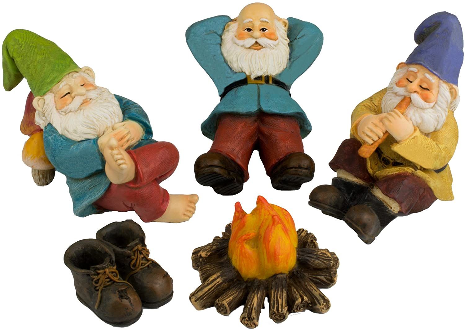 Twig &amp; Flower Relax By The Campfire Mini Gnome Set - $$title$$