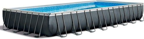 Intex Ultra XTR Rectangular Pool Set with Saltwater System - $$title$$