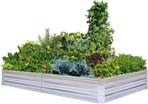 FOYUEE Galvanized Raised Garden Bed - $$title$$