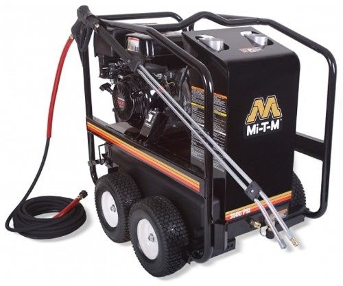 Maxell Mi-T-M HSP-3504-3MGH HSP Hot Water Gasoline Direct Drive Pressure Washer