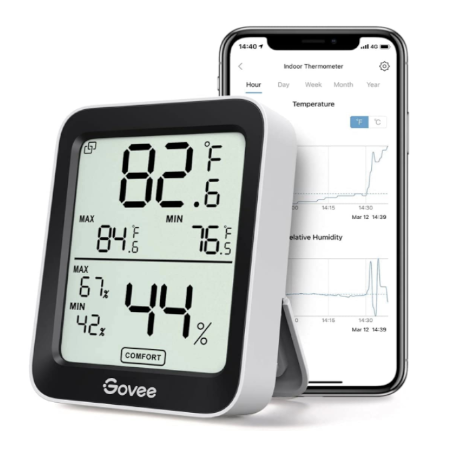 Govee Bluetooth Digital Hygrometer Indoor Thermometer