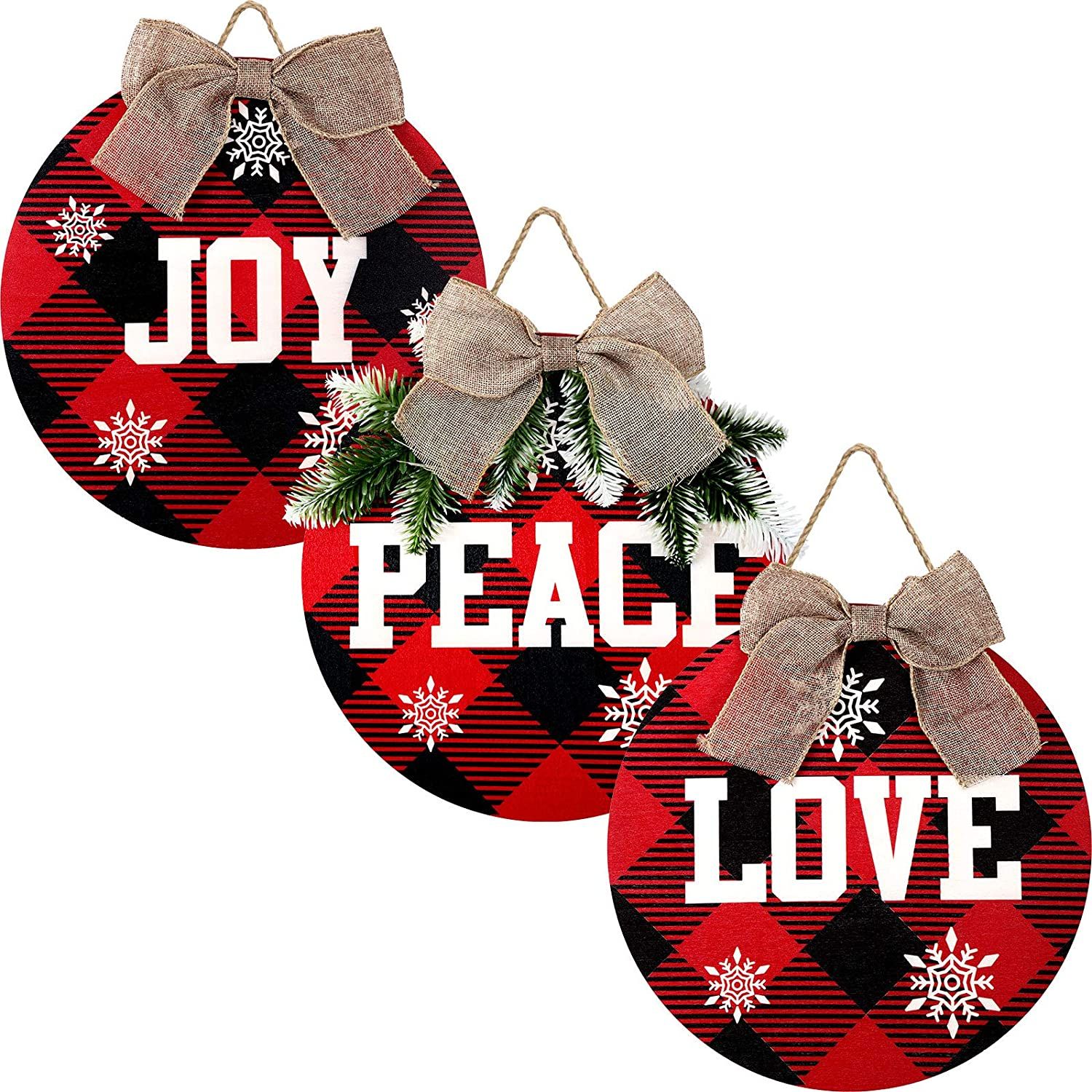 Christmas Hanging Sign Decorations
