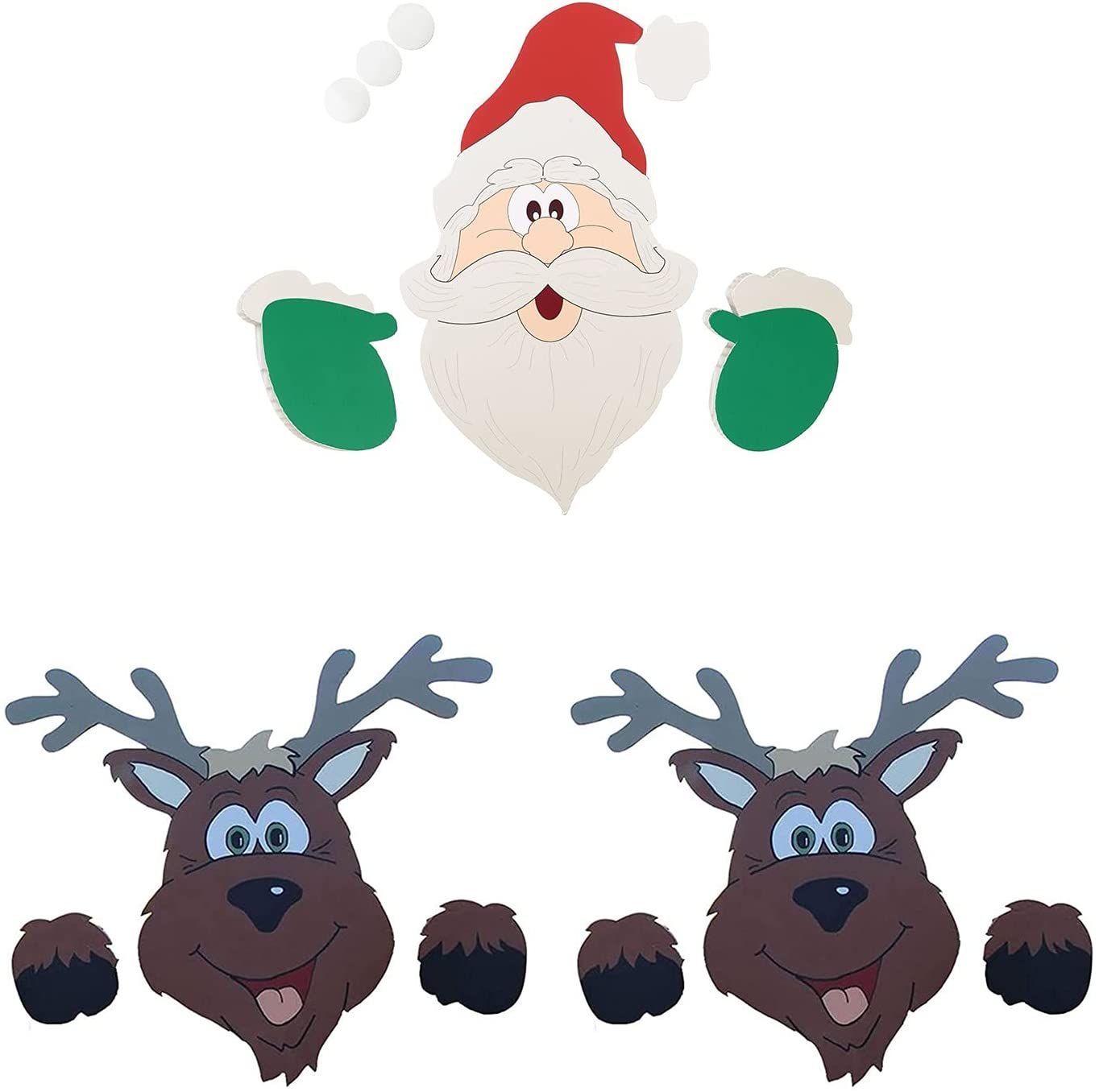 Christmas Ornament Santa Claus Reindeer