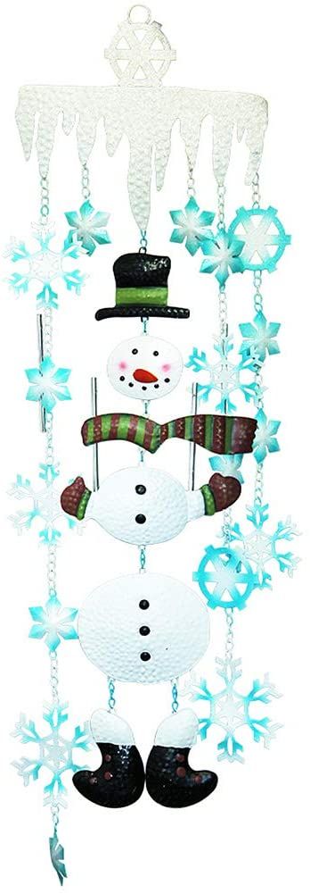 Juegoal Christmas Snowman Wind Chimes