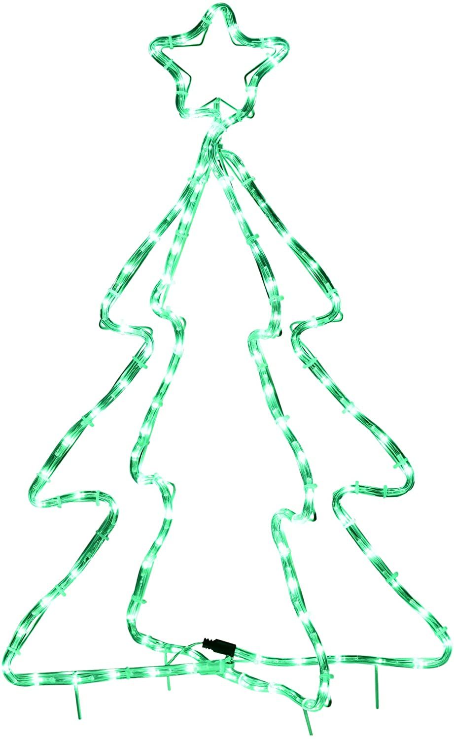 Outsunny Christmas Tree Rope Lights