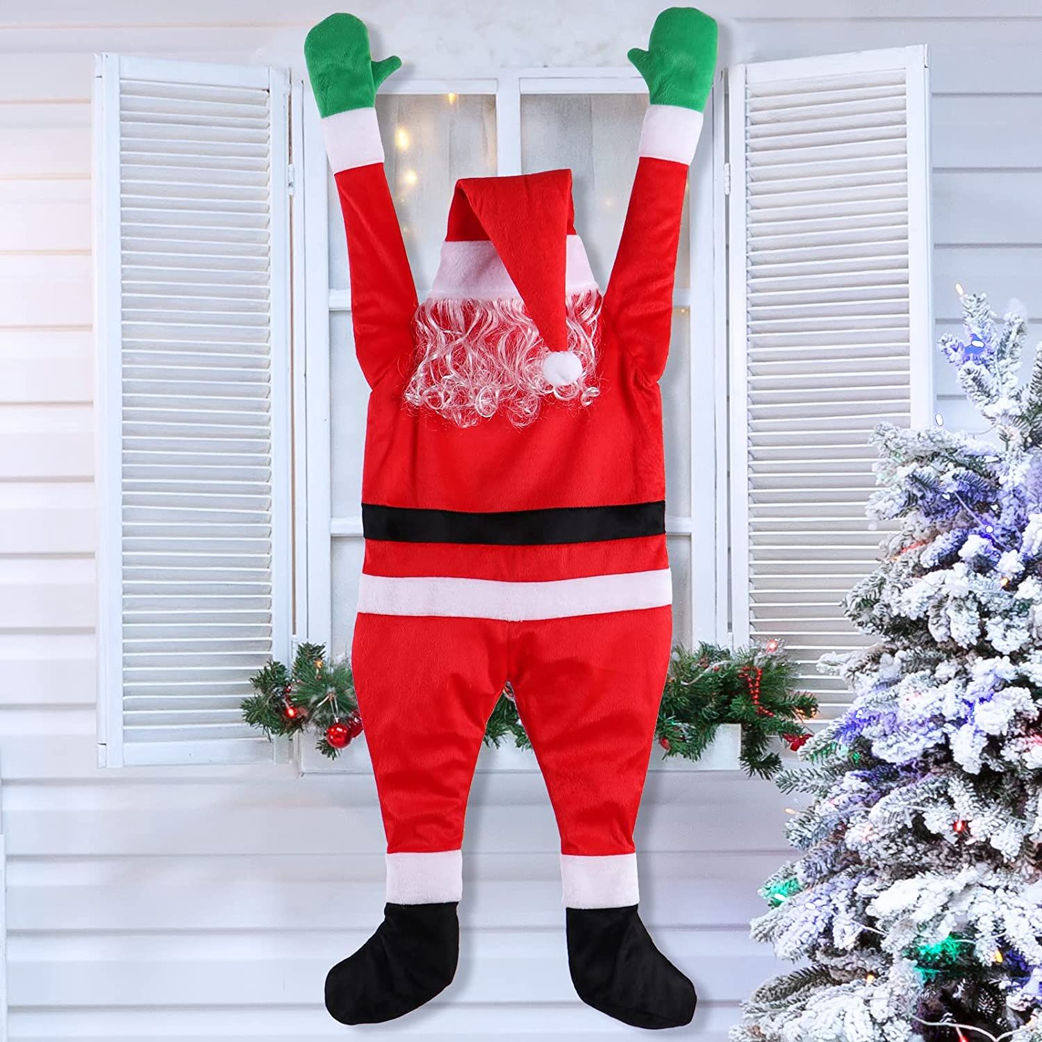 TOLOCO Hanging Santa Claus