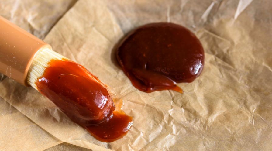 BBQ Sauce on a paper