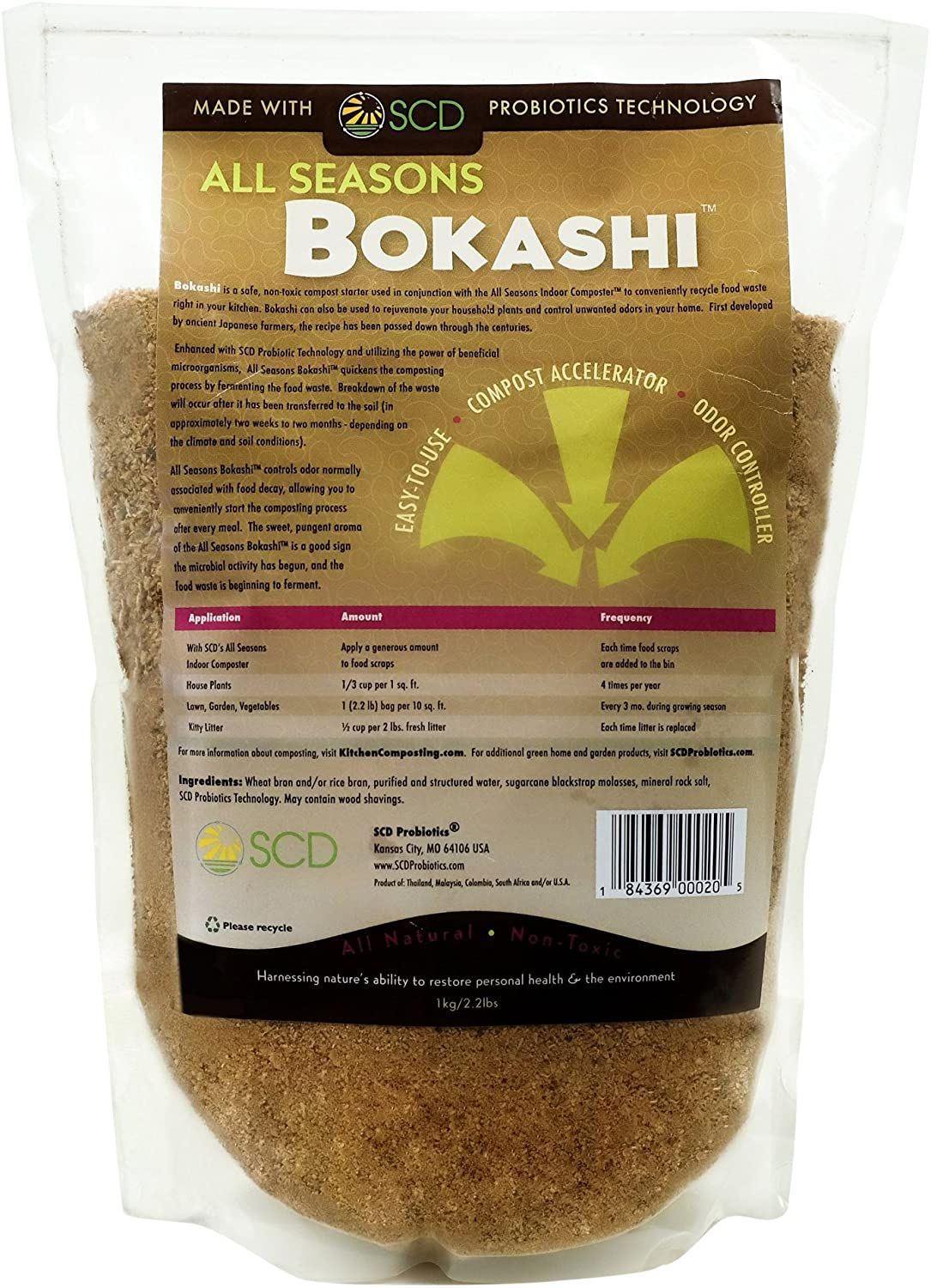 SCD Probiotics All Seasons Bokashi Compost Starter - $$title$$